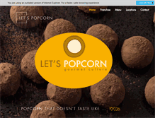 Tablet Screenshot of letspopcorn.com